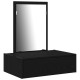 Sonata H Тоалетка за стена Черен дъб 60x40x70 см