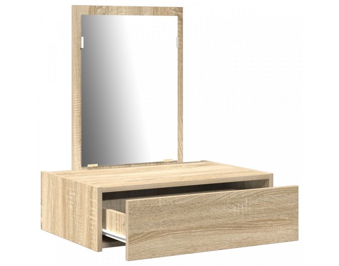 Sonata H Стенна тоалетка от дъб Сонома 60x40x70 см