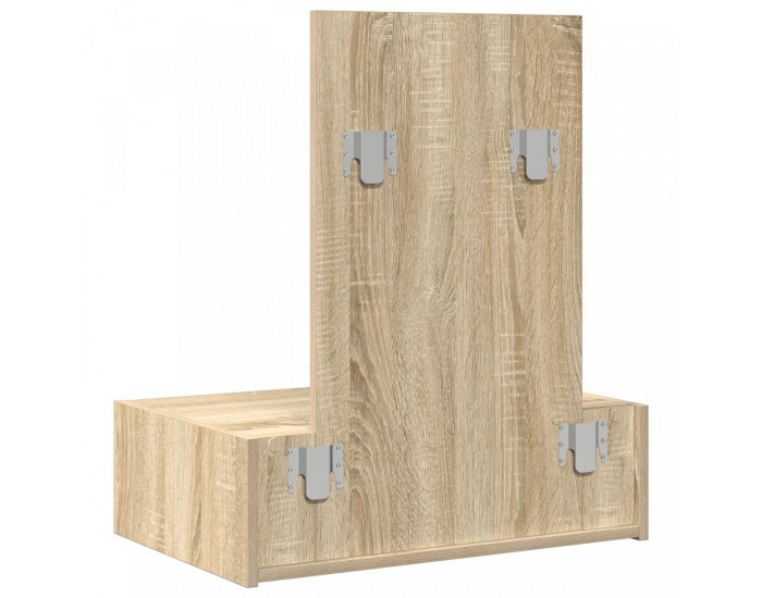 Sonata H Стенна тоалетка от дъб Сонома 60x40x70 см