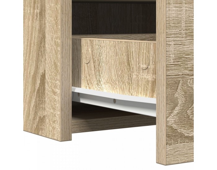 Sonata H Стенна тоалетка от дъб Сонома 60x40x70 см