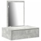 Sonata H Стенна тоалетна маса Бетонно сиво 60x40x70 см