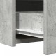 Sonata H Стенна тоалетна маса Бетонно сиво 60x40x70 см