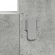 Sonata H Стенна тоалетна маса Бетонно сиво 60x40x70 см