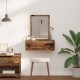 Sonata H Стенна тоалетка от старо дърво 60x40x70 см