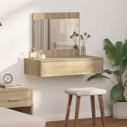 Sonata H Закачен тоалетен шкаф Сонома дъб 83x40x70 см - Măsuțe de toaletă și oglinzi