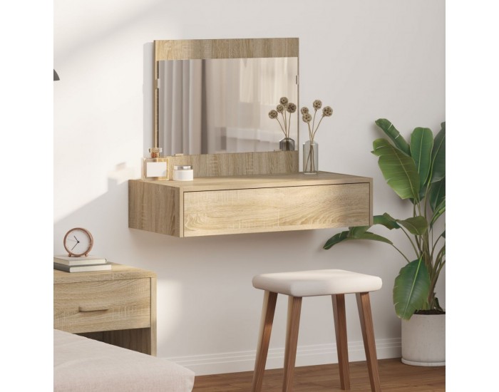 Sonata H Закачен тоалетен шкаф Сонома дъб 83x40x70 см