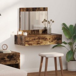 Sonata H Гардеробна маса за стена Опушен дъб 83x40x70 см - Dormitor