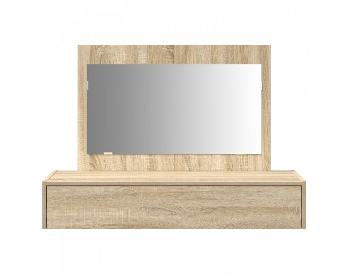 Sonata H Тоалетна масичка за стена Дъб 100x40x70 см