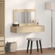 Sonata H Тоалетна масичка за стена Дъб 100x40x70 см