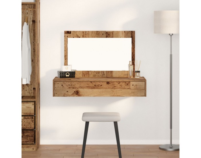 Sonata H стенно чекмедже за обличане - винтидж дърво - 100x40x70 см