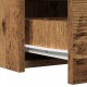 Sonata H стенно чекмедже за обличане - винтидж дърво - 100x40x70 см