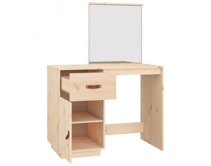 Sonata H Тоалетка, 95x50x134 см, борово дърво масив