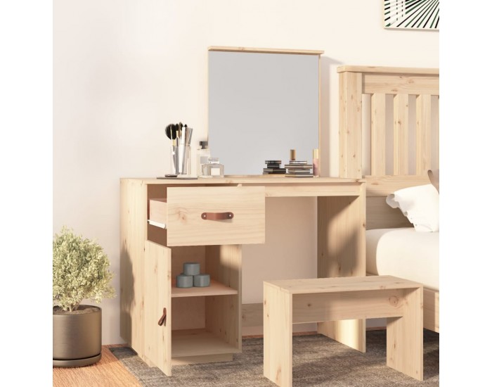 Sonata H Тоалетка, 95x50x134 см, борово дърво масив