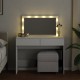 Sonata H Тоалетка с LED, бяла, 100x40x120 см