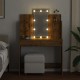 Sonata H Тоалетка с LED осветление Artisan Oak 96x40x142 cm