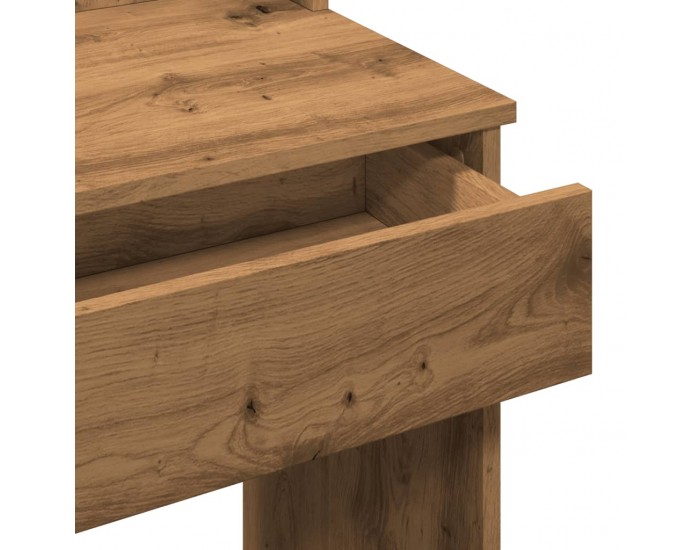 Sonata H Тоалетка с LED осветление Artisan Oak 96x40x142 cm