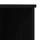Sonata H Висок шкаф Черен Дъб 132x35,5x103,5 см Инженерно дърво