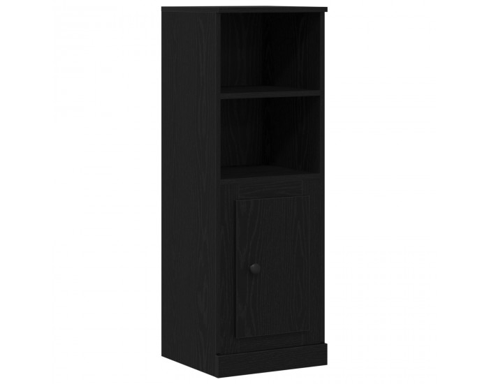 Sonata H Висок шкаф Черен Дъб 132x35,5x103,5 см Инженерно дърво