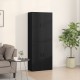 Sonata H Cabinets 2 бр Черен дъб 69,5x34x180 см Инженерна дървесина