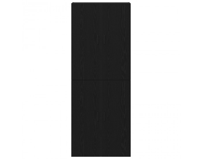 Sonata H Cabinets 2 бр Черен дъб 69,5x34x180 см Инженерна дървесина