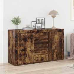 Sonata H Шкаф Опушен дъб Инженерна дървесина 120 x 36 x 69 см Шкаф - Corpuri, vitrine, biblioteci modulare