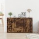 Sonata H Шкаф Опушен дъб Инженерна дървесина 120 x 36 x 69 см Шкаф