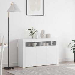 Sonata H Бял Съборд Бял Инженерна дървесина 116 x 30 x 75 см Съвременен - Living