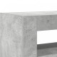 Sonata H Шкаф Сив Инжeнерно дърво 116 x 30 x 75 см Правоъгълен Модерен