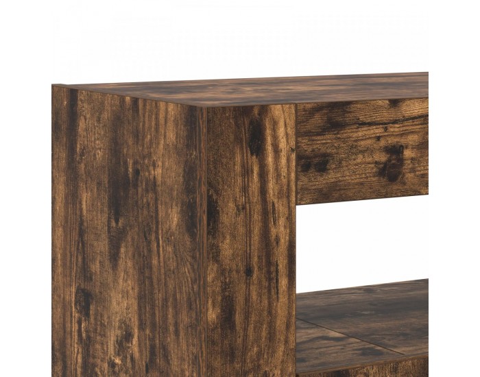 Sonata H страничен шкаф  димно дъб инженерна дървесина 116 x 30 x 75 см