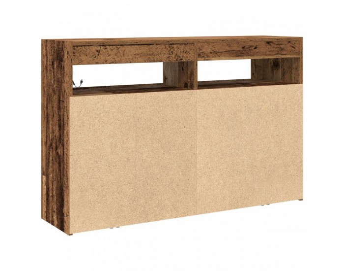 Sonata H Шкаф Старинно дърво Инженерно дърво 116 x 30 x 75 см Шкаф