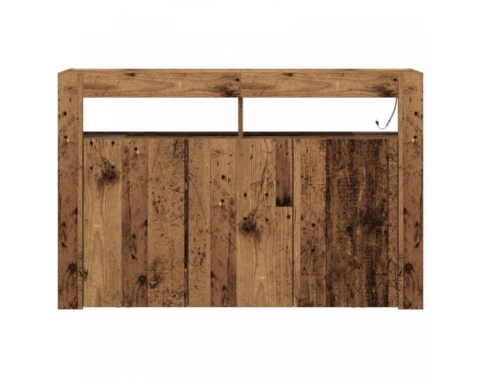 Sonata H Шкаф Старинно дърво Инженерно дърво 116 x 30 x 75 см Шкаф