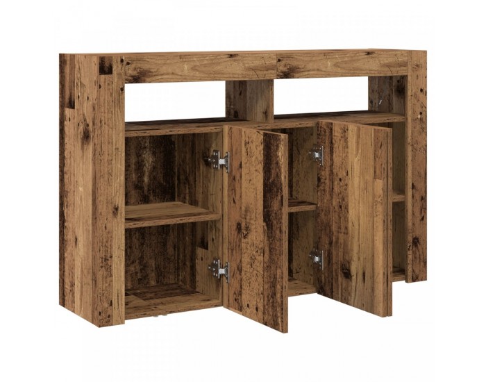 Sonata H Шкаф Старинно дърво Инженерно дърво 116 x 30 x 75 см Шкаф