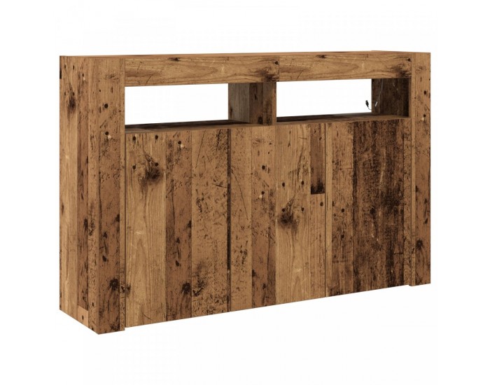 Sonata H Шкаф Старинно дърво Инженерно дърво 116 x 30 x 75 см Шкаф