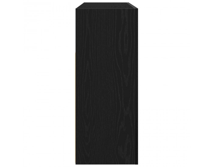Sonata H Конзола Черна дъбова Инженерно дърво 116 x 30 x 75 см
