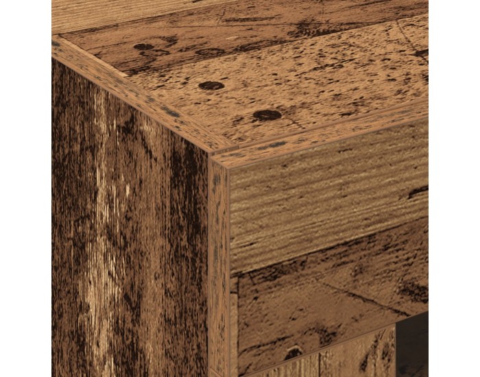 Sonata H Стенни шкафове 2 бр Стара дървесина 69.5x34x90 см Инженерна дървесина