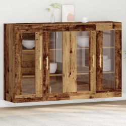 Sonata H Стенен шкаф Комплект от 2 Стара дървесина Масивна дървесина - Corpuri, vitrine, biblioteci modulare