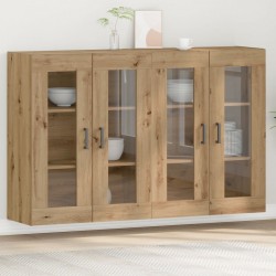 Sonata H Стенен шкаф Комплект от 2 Занаятчийско дъбово покритие - Corpuri, vitrine, biblioteci modulare