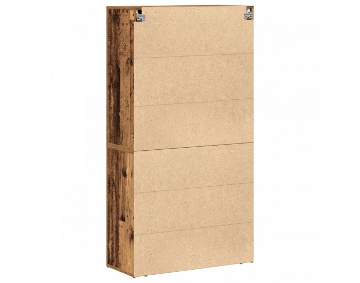 Sonata H Висок шкаф Стара дървесина 80x33x150 см