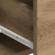 Sonata H Висок шкаф Артистичен дъб 80x33x150 см Инженерна дървесина