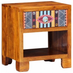 Sonata H Страничен шкаф 40x35x45 см Масивна дървесина от акация - Corpuri, vitrine, biblioteci modulare