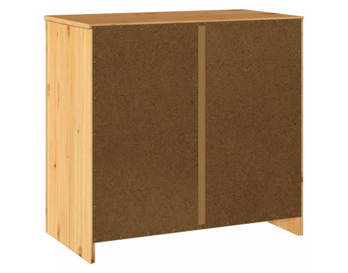 Sonata H Страничен шкаф ДРАММЕН 79x43x75,5 см от масивна дървесина бор