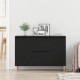 Sonata H Комод Черен Дъб 101x35x60 см Инженерна Дървесина