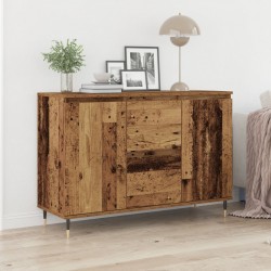 Sonata H Сайтборд с Врати и Чекмеджета Старо Дърво 101,5x35x70 см - Corpuri, vitrine, biblioteci modulare