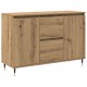 Sonata H Сайдборд с врати и чекмеджета от дъбово дърво 101,5x35x70 см