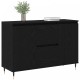 Sonata H Страница с врати и чекмеджета Черен дъб 101,5x35x70 см