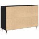 Sonata H Страница с врати и чекмеджета Черен дъб 101,5x35x70 см
