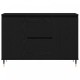 Sonata H Страница с врати и чекмеджета Черен дъб 101,5x35x70 см