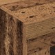 Sonata H Стенно кухненско шкафче със стъклени врати от старо дърво 69,5x34x90 см
