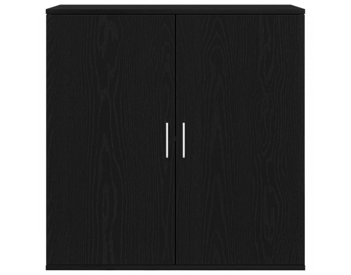 Sonata H странична маса Черен дъб 79x38x80 см Инженерна дървесина