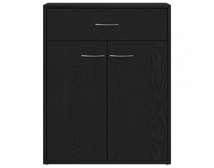 Сайдборд Sonata H Черен Дъб 60x30x75 см от Инженерна Дървесина